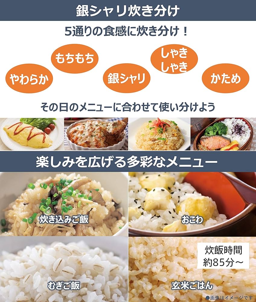 Panasonic SR-VSA100 5.5合 炊飯器 美品 Amazon | パナソニック 炊飯器 5.5合 高級モデル Wおどり炊き
